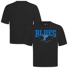 St. Louis Blues - Levelwear Luxe Signature Knit T-Shirt Black