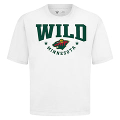 Minnesota Wild - Levelwear Luxe Signature Knit T-Shirt White