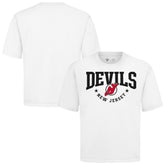 New Jersey Devils - Levelwear Luxe Signature Knit T-Shirt White