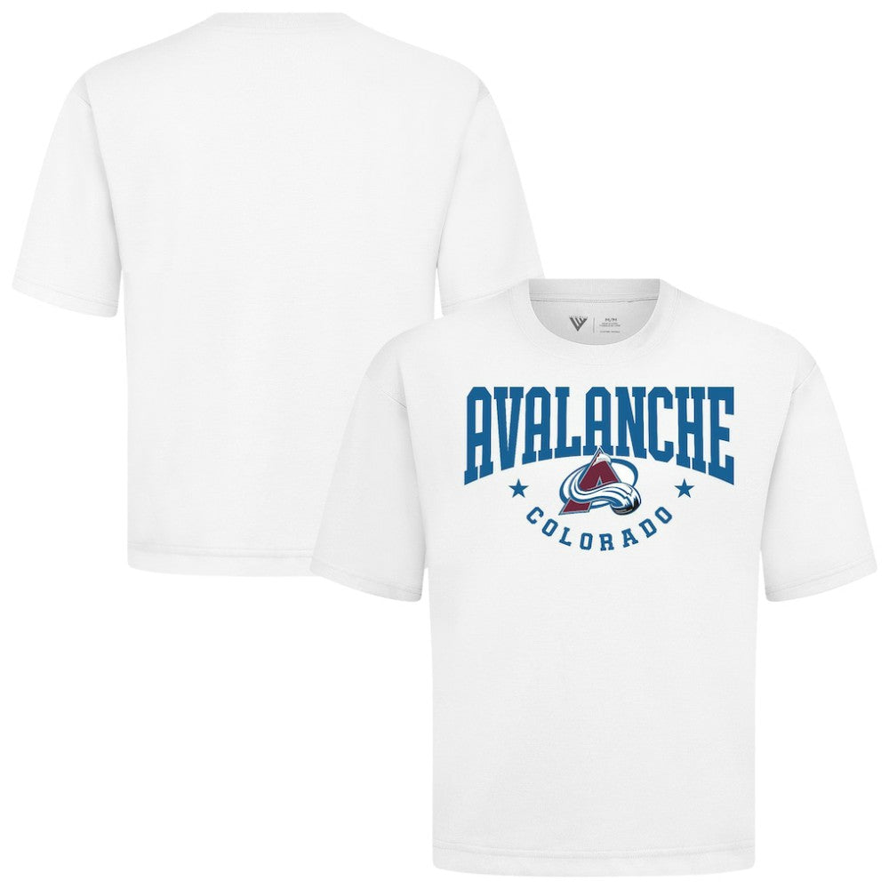 Colorado Avalanche - Levelwear Luxe Signature Knit T-Shirt White