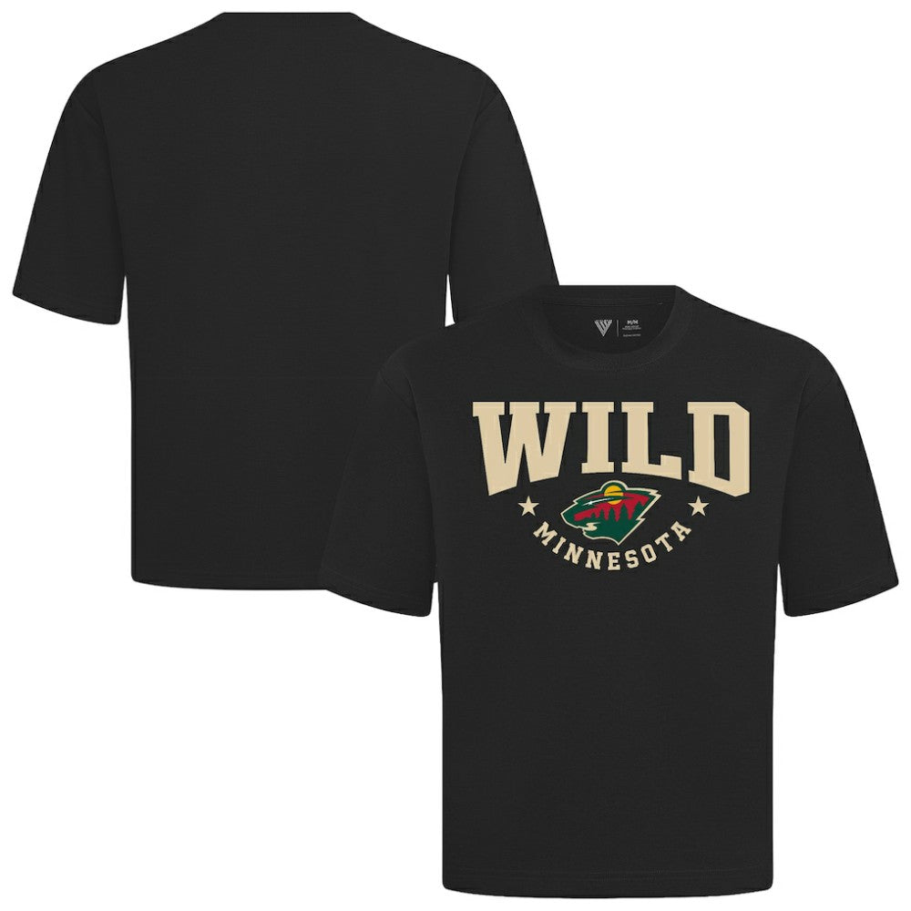 Minnesota Wild - Levelwear Luxe Signature Knit T-Shirt Black