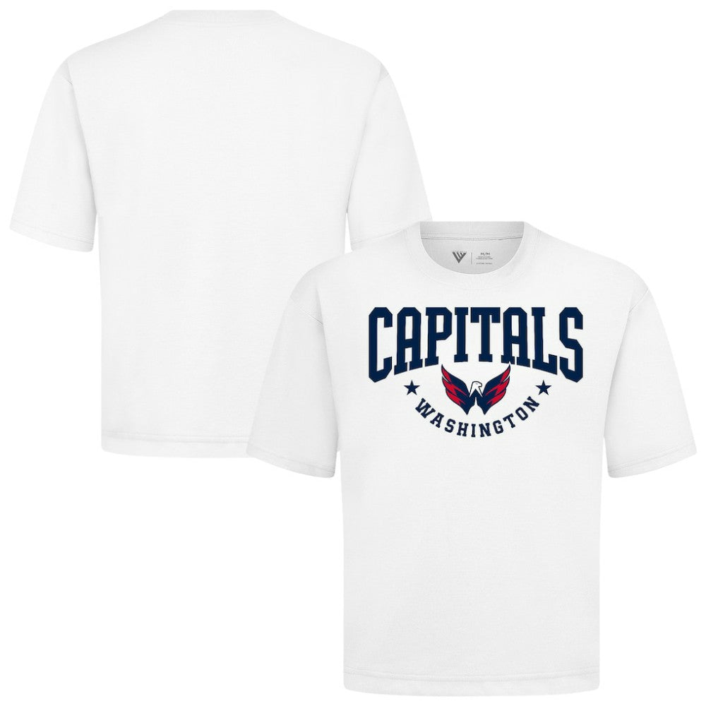 Washington Capitals Levelwear Luxe Signature Knit T-Shirt White