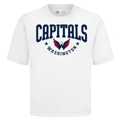 Washington Capitals Levelwear Luxe Signature Knit T-Shirt White