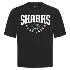 San Jose Sharks - Levelwear Luxe Signature Knit T-Shirt Black