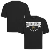 Vegas Golden Knights Levelwear Luxe Signature Knit T-Shirt Black