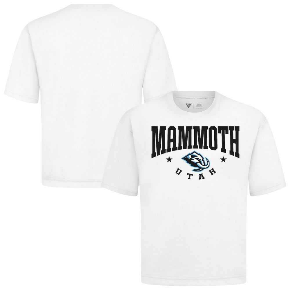 Utah Mammoth - Levelwear Luxe Signature Knit T-Shirt White