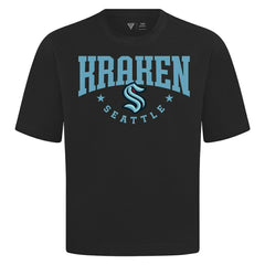 Seattle Kraken Levelwear Luxe Signature Knit T-Shirt Black