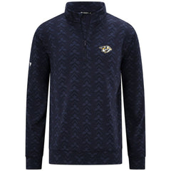 Nashville Predators - Levelwear Chameleon Quarter-Zip Sweatshirt Navy