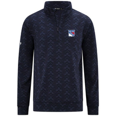 New York Rangers Levelwear Chameleon Quarter-Zip Sweatshirt Navy