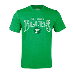 St. Louis Blues - Levelwear St. Patrick's Day Richmond T-Shirt Green