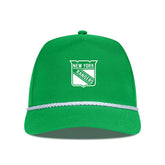 New York Rangers Levelwear St. Patrick's Day Gambit Rope Adjustable Hat Kelly Green