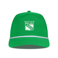 New York Rangers Levelwear St. Patrick's Day Gambit Rope Adjustable Hat Kelly Green