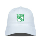 New York Rangers Levelwear Matrix Patch Adjustable Hat White