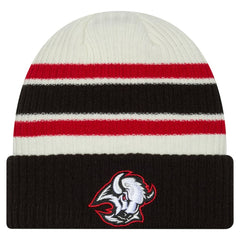 Buffalo Sabres - New Era Vintage Cuffed Knit Hat Cream/Black