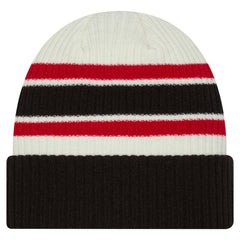 Buffalo Sabres - New Era Vintage Cuffed Knit Hat Cream/Black