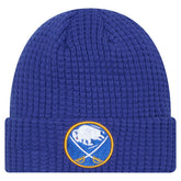 Buffalo Sabres - New Era Waffle Cuffed Knit Hat Royal
