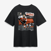 Trevor Zegras Philadelphia Flyers - Fresh Ice T-Shirt Black