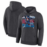 Nathan MacKinnon Colorado Avalanche - Fresh Ice Hoodie Charcoal
