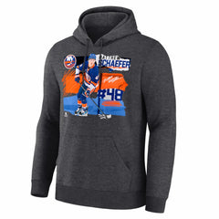 Matthew Schaefer New York Islanders - Fresh Ice Hoodie Charcoal
