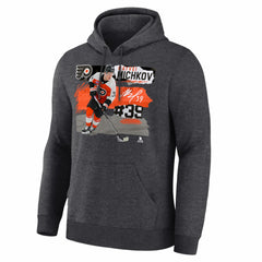 Matvei Michkov Philadelphia Flyers - Fresh Ice Hoodie Charcoal