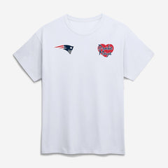 New England Patriots I Love Drake Maye T-Shirt White - NFL