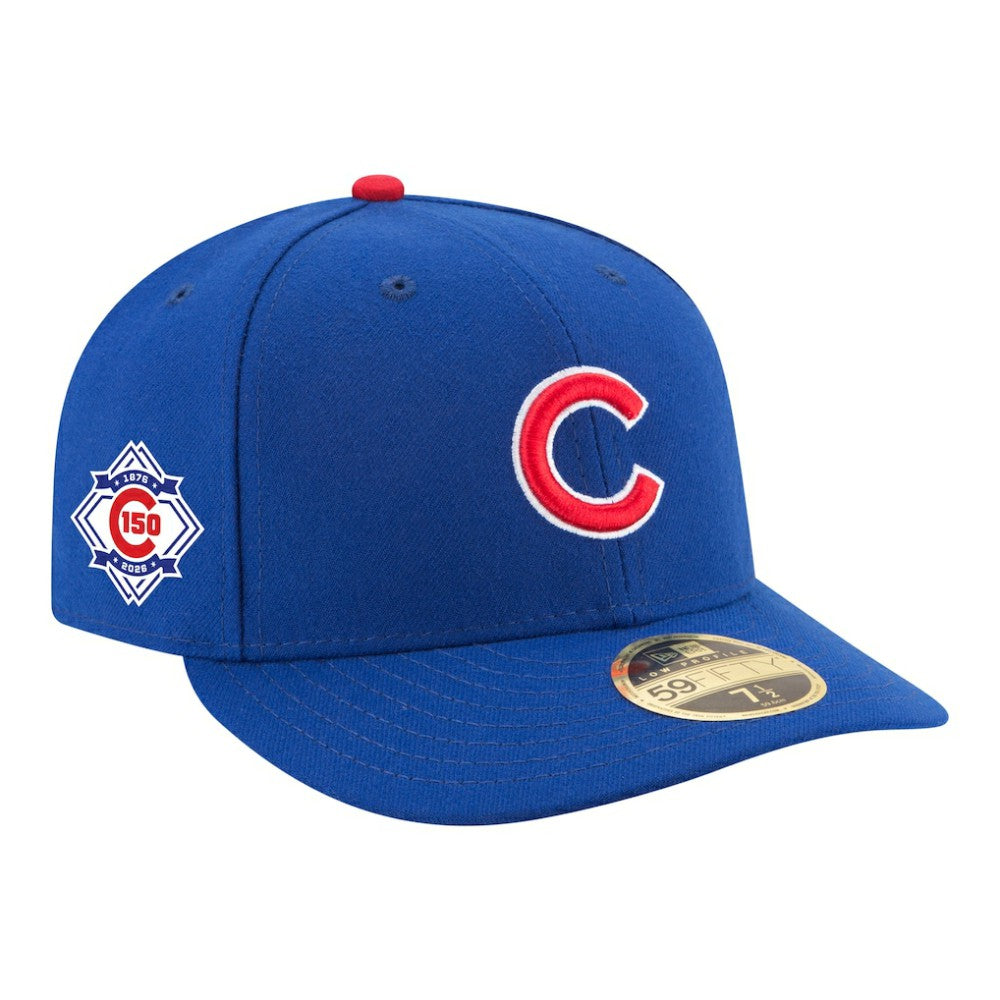 Chicago Cubs New Era 150th Anniversary Low Profile 59FIFTY Fitted Hat Lifestyle