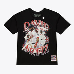 David Ortiz Boston Red Sox Mitchell & Ness Legendary Collage Player T-Shirt On Sale
