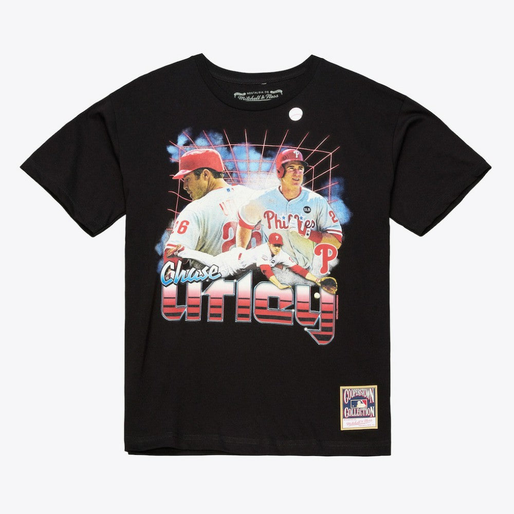 Chase Utley Philadelphia Phillies Mitchell & Ness Legendary Collage Player T-Shirt Sale