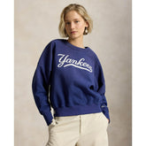 Yankees Polo Ralph Lauren Women's Vintage Knit Sweatshirt discount