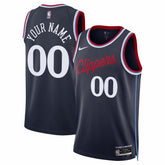 Nike - LA Clippers Unisex Swingman Custom Jersey - Icon Edition - Navy