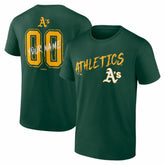 Athletics Hustle Personalized Name & Number T-Shirt On Sale
