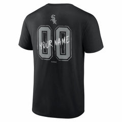 Chicago White Sox Hustle Personalized Name & Number T-Shirt Lifestyle