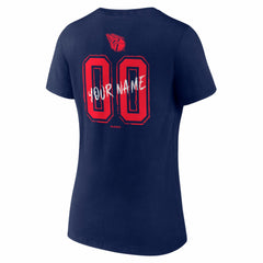 Cleveland Guardians Women's Hustle Personalized Name & Number V-Neck T-Shirt discount