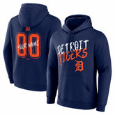 Detroit Tigers Hustle Personalized Name & Number Hoodie Clearance