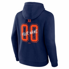 Detroit Tigers Hustle Personalized Name & Number Hoodie Clearance