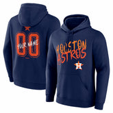 Houston Astros Hustle Personalized Name & Number Hoodie Near Me