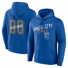 Kansas City Royals Hustle Personalized Name & Number Hoodie Online