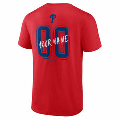 Philadelphia Phillies Hustle Personalized Name & Number T-Shirt for sale
