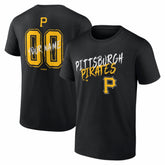 Pittsburgh Pirates Hustle Personalized Name & Number T-Shirt Clearance