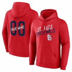 St. Louis Cardinals Hustle Personalized Name & Number Hoodie Clearance