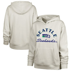 Seattle Seahawks '47 Women's Whirlwind Naomi Hoodie Stone - 47 brand