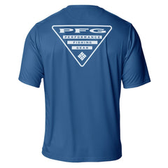 Colorado Avalanche - Columbia PFG Terminal Tackle Omni-Shade T-Shirt Blue