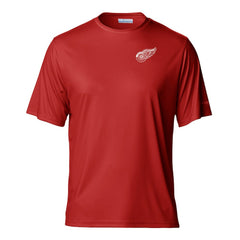 Detroit Red Wings - Columbia PFG Terminal Tackle Omni-Shade T-Shirt Red