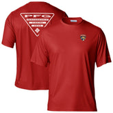 Florida Panthers - Columbia PFG Terminal Tackle Omni-Shade T-Shirt Red