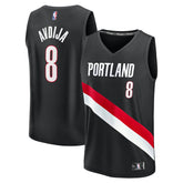 Fanatics - Deni Avdija Portland Trail Blazers Fast Break Replica Jersey - Icon Edition - Black
