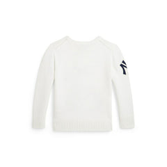 Yankees Polo Ralph Lauren Preschool Bear Sweater Clearance