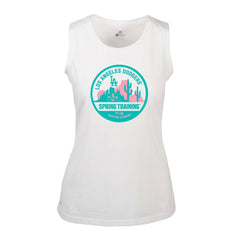 Los Angeles Dodgers Levelwear Women's Macy Spring Training Badge Bold Tank Top Near Me