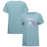 Minnesota Twins Levelwear Women's Influx Spring Training Sunrise Bold T-Shirt On Sale