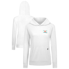 Miami Marlins Levelwear Women's Relay Spring Break Panoramic Bold Hoodie On Sale