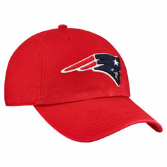 New England Patriots '47 Clean Up Primary Logo Adjustable Hat Red - 47 brand